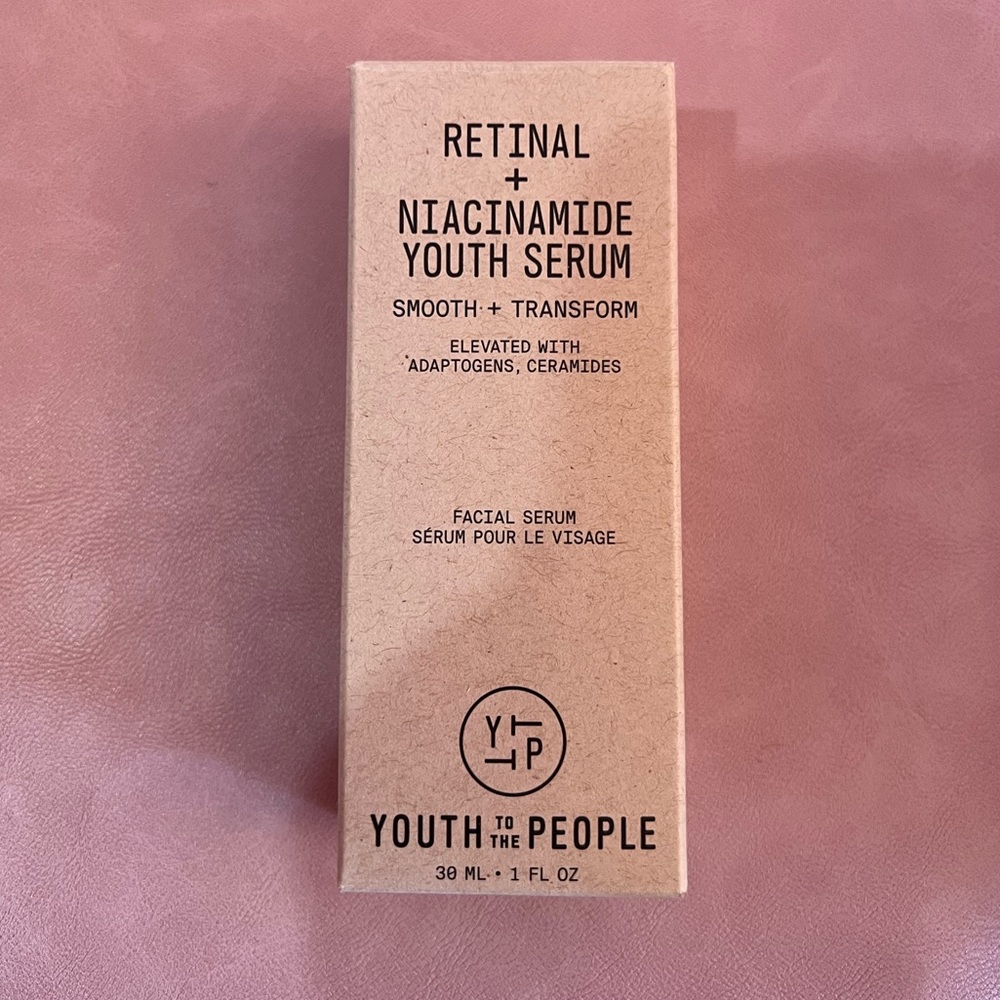 Youth to the people brand new retinal +niacinamide serum